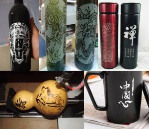 桂林永福县酒瓶葫芦工艺品激光雕刻机